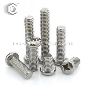 Tornillo de máquina DIN85 Pan Soltted