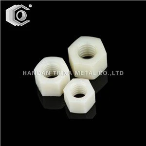 DIN934 Plástico Nylon Hex Nut