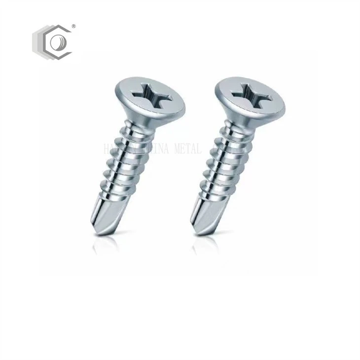 tornillos autoperforantes avellanados